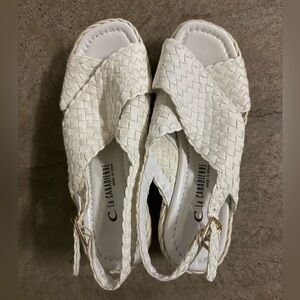 La Canadienne Women’s Wedge Sandals / Size 39.5 (women 9) / New no box